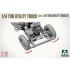 1/16 1/4 Ton Utility Truck with 1/4 Ton Utility Trailer