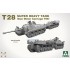 1/35 T28 and M28A1/A2 Tanks (2 kits) with Guide Book