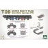 1/35 T28 and M28A1/A2 Tanks (2 kits) with Guide Book