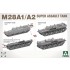 1/35 T28 and M28A1/A2 Tanks (2 kits) with Guide Book