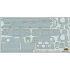 1/35 Zimmerit Coating Sheet for German King Tiger Henschel Turret for Tamiya kit #35164