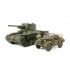 1/35 Japanese Type 1  Self Propelled Gun and Kurogane 4x4 Set (2 kits) [Limited Edition]