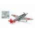 1/72 Kawasaki Ki-61-Id Hein (Tony) w/Silver Colour Plated & Camo Decals