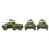 1/48 US M8 Light Armoured Car Greyhound with Figure