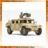 1/48 US Modern 4X4 Utility Vehicle-w/Grenade Launcher