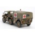 1/35 US 6x6 Ambulance Truck M792 Gama Goat w/2 Figures