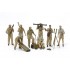 1/35 German Africa Corps Luftwaffe Artillery Crew Set (8 figures)