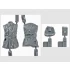 1/35 Mid - WWII German Infantry Set (5 figures)