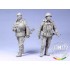 1/35 Russian Modern Soldiers w/SVD and PK. Chechnya 93-04 (2 Resin Figures)