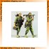 1/35 "Barbarossa" #2, German Machine Gunner and Infantryman, (2 Figures)