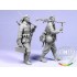 1/35 "Barbarossa" #2, German Machine Gunner and Infantryman, (2 Figures)