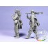 1/35 "Barbarossa" #2, German Machine Gunner and Infantryman, (2 Figures)