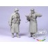 1/35 German Tank Officer & SS Officer, Winter 1941-1943 (2 Resin Figures)