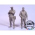 1/35 Soviet Officers, Tankman and Infantryman, Summer 1941-45 (2 Figures)