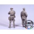 1/35 Soviet Officers, Tankman and Infantryman, Summer 1941-45 (2 Figures)