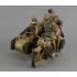 1/35 German Motorcycle Rider III with MG42 (Afrika Korps)