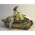 1/35 WWI French Tankers: FT-17 Light Tank Driver and Commander (2 figures)