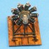 1/48 French Le Rhone 9J 110 hp 9-Cylinder Air-Cooled Rotary Engine with Repair Trestle