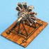 1/48 French Le Rhone 9J 110 hp 9-Cylinder Air-Cooled Rotary Engine with Repair Trestle