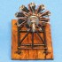 1/48 French Le Rhone 9J 110 hp 9-Cylinder Air-Cooled Rotary Engine with Repair Trestle