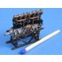 1/48 German WNW Mercedes DI Inline Engine with Diorama/Exposition Accessories