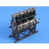 1/48 German WNW Mercedes DI Inline Engine with Diorama/Exposition Accessories