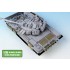 1/35 Russian MBT T-90 Dozer Detail-up Set w/Side Skirts&Metal Barrel for Meng Model TS-014
