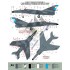 Decals for 1/72 Argentine Navy Super Etendard Modernise Data and Stencils