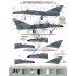 Decals for 1/72 Argentine Navy Super Etendard Modernise Data and Stencils