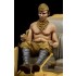 1/35 WWII Italian 508 CM Coloniale Driver in Africa (resin,1 figure)