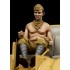 1/35 WWII Italian 508 CM Coloniale Driver in Africa (resin,1 figure)
