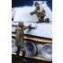 1/35 WWII German Panther Commander & Waffen SS Officer (2 figures)