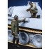 1/35 WWII German Panther Commander & Waffen SS Officer (2 figures)