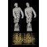 1/35 WWII German Waffen SS/Heer Tank/SPG Crew (2 figures)