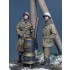 1/35 WWII US Military Police & GI with Stove, Ardennes 1944 (2 figures)