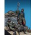 1/35 US Navy Corpsmen & Signalman Utah Beach, Normandy 1944 (3 figures w/base)