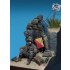1/35 US Navy Corpsmen & Signalman Utah Beach, Normandy 1944 (3 figures w/base)
