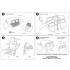 1/48 Citroen 11CV Detail Set for Tamiya kit.