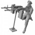 1/35 LRDG Crew #4 (2 figures) and Twin Browing Machine Gun