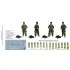 1/35 Polish Soldier in a camp, Afghanistan 2011 (1 figure w/decals)