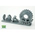 1/35 PzKpfw III Disassembled Sprocket Set A for Tamiya kit (1pc)