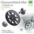 1/35 PzKpfw III Family Disassembled Idler (1pc)