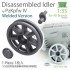 1/35 PzKpfw IV Family Disassembled Idler Welded Version (1pc)