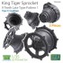1/35 KingTiger 9 Teeth Sprockets Late Type Pattern 1 (2pcs)