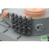 1/35 Spare Track Holder Set with Smooth Tread Track for Tiger I Early/Mid Production