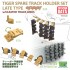 1/35 Spare Track Holder Set with Cleated Track for Tiger I 40mm Roof Late Production