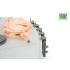 1/35 Spare Track Holder Set with Cleated Track for Tiger I 40mm Roof Late Production
