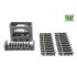 1/35 Spare Track Holder Set with Cleated Track for Tiger I 40mm Roof Late Production