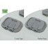 1/35 Loader's Hatch for Tiger I Early Production Casted and Welded 2in1