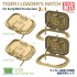 1/35 Loader's Hatch for Tiger I Mid Production Casted and Welded 2in1